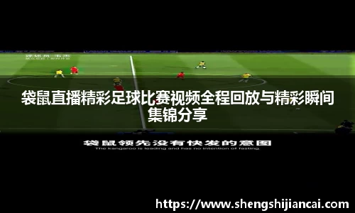 袋鼠直播精彩足球比赛视频全程回放与精彩瞬间集锦分享
